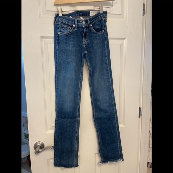rag & bone Denim - Rag & Bone straight leg jean.  Washed but have never worn worn.